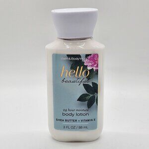 BATH & BODY WORKS HELLO BEAUTIFUL TRAVEL SIZE BODY LOTION 3 FL OZ NEW